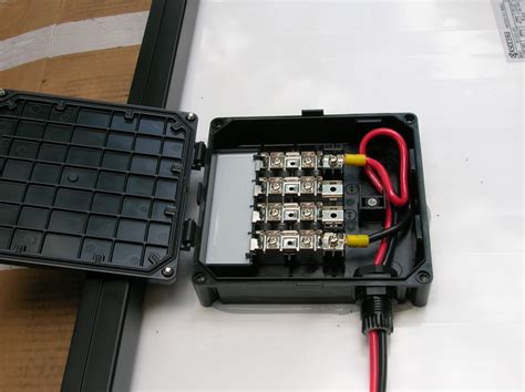 array junction box diagram|solar panel junction box replacement.